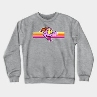 Happy little purple dragon of imagination Crewneck Sweatshirt